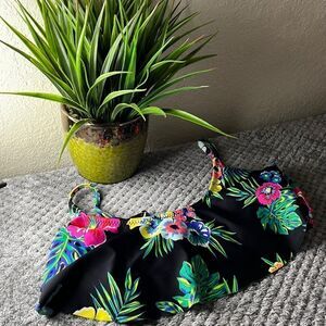 Floral Old Navy Swim Top//small